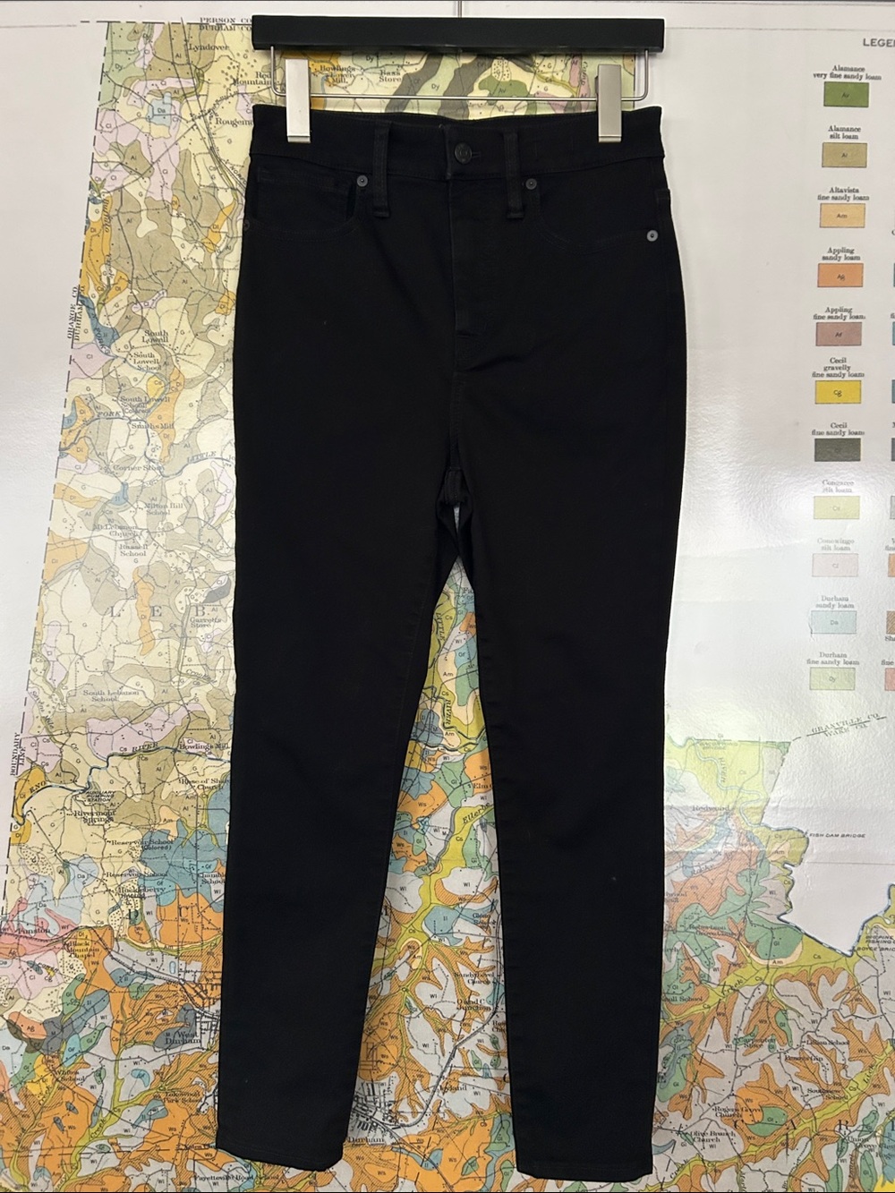 Madewell Curvy High-Rise Skinny Jeans - Ink Black - 27P
